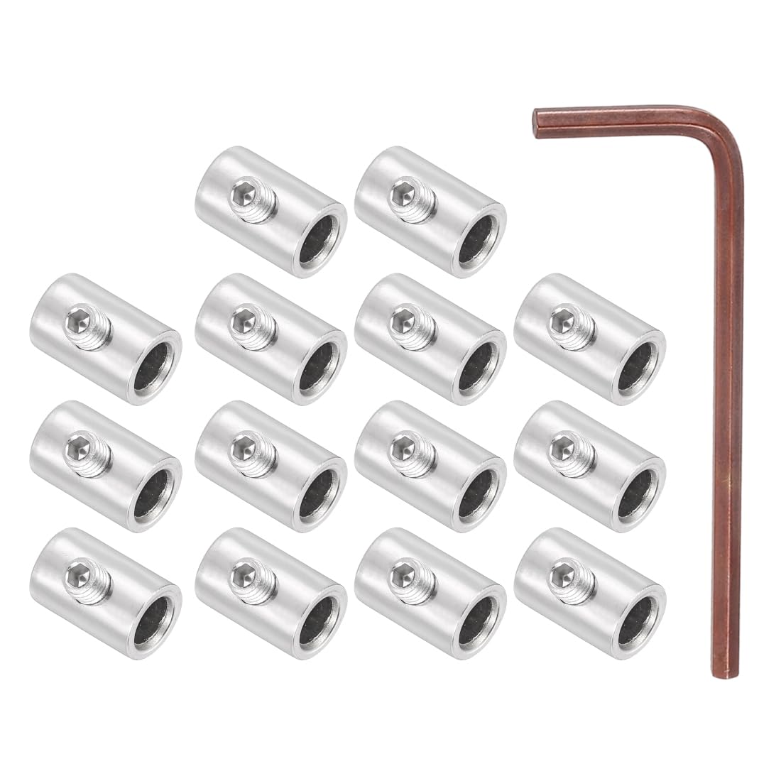 Fixations de câble M4 en acier inoxydable 304 avec double trou de serrage