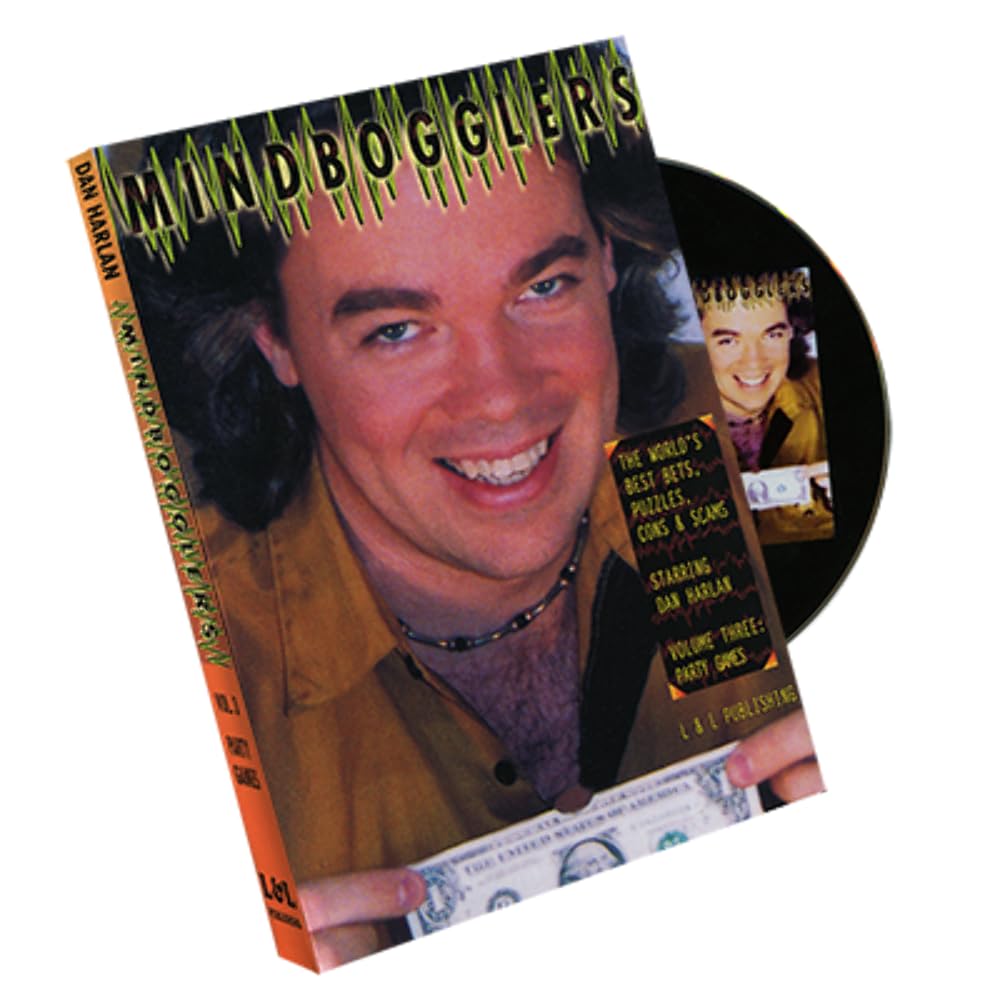 Murphy's Magic Supplies, Inc. Mindbogglers vol 3 di Dan Harlan - DVD