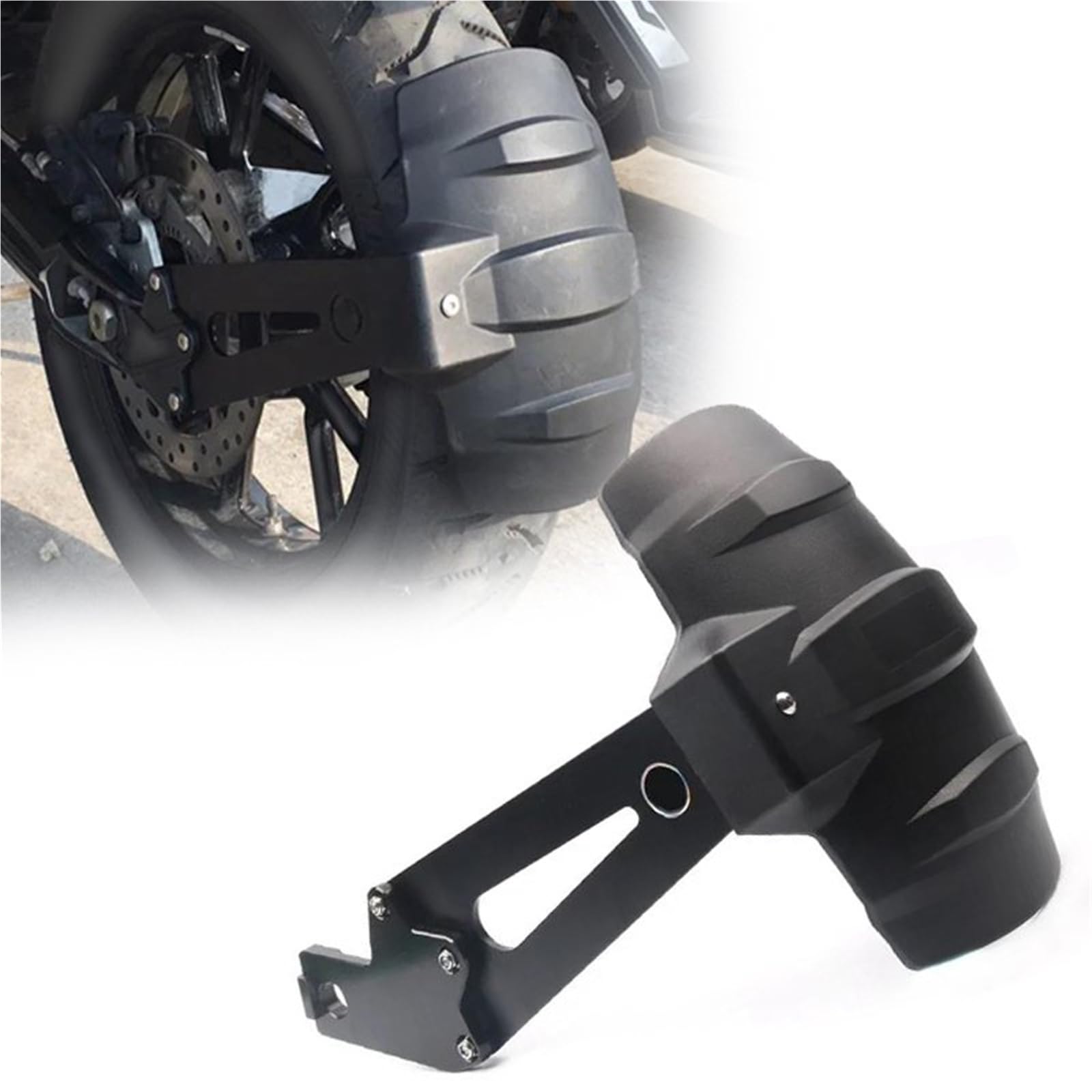 Accessori per motociclette Per BMW F800GS F700GS F800R F650GS 2008-2017 Accessori Moto Hugger Parafango Posteriore Paraspruzzi Protezione Della Copertura(BlackA)