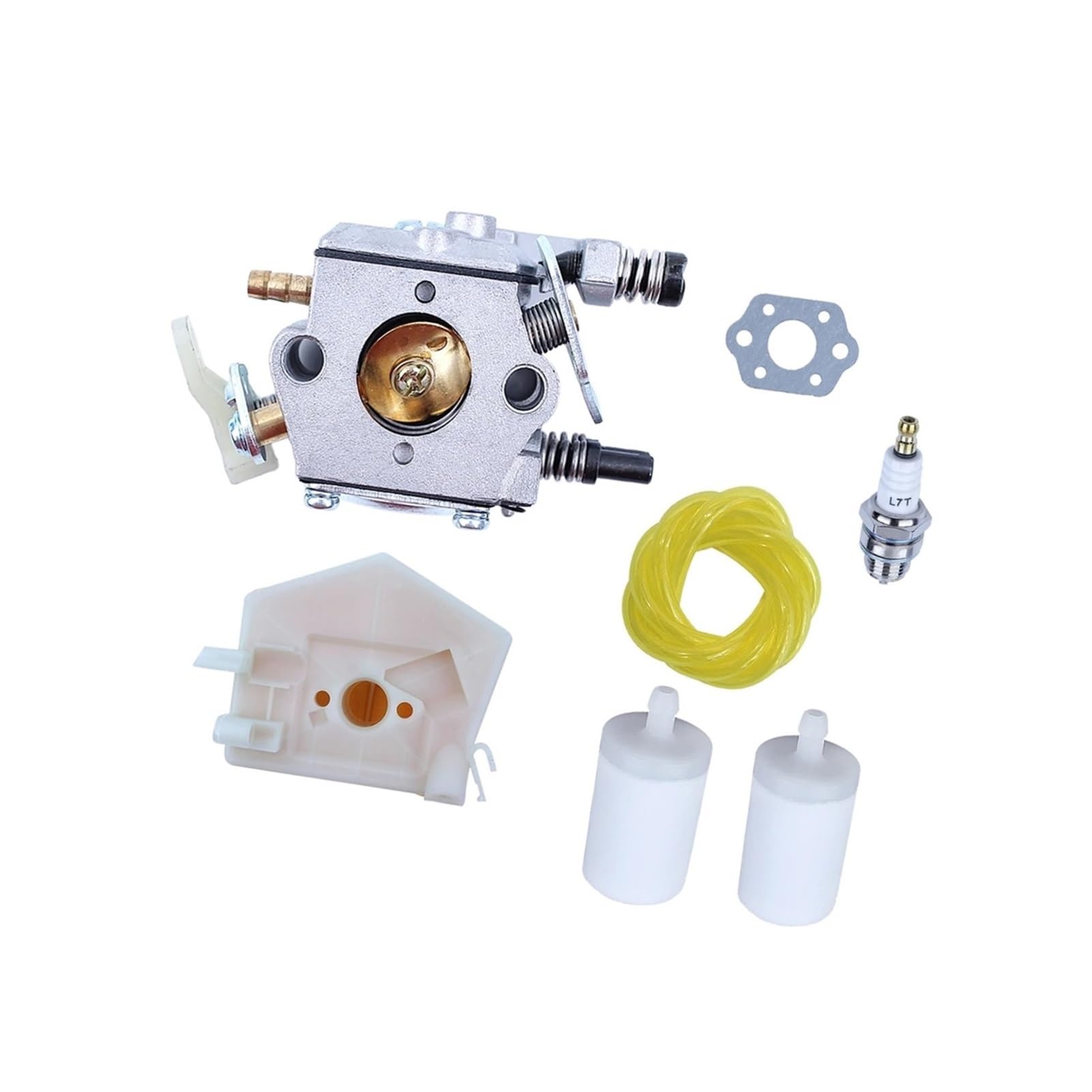 Carburateur pour tronçonneuse 55 50 51 avec filtre à air et bougie