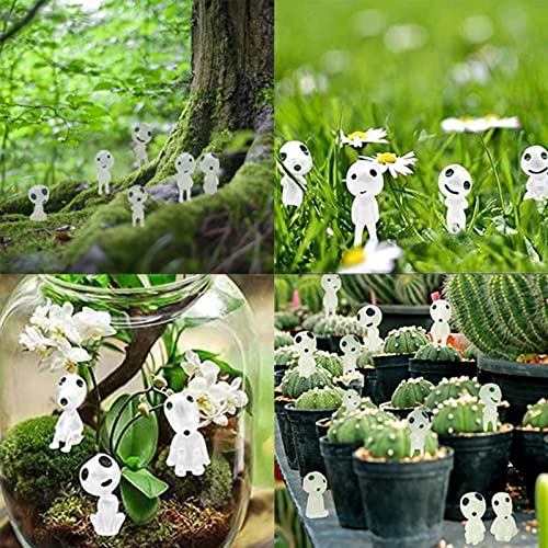 Oismys Glow In Dark Tree Elves Fairy 20Pcs Luminous Ghost Micro Landscape Accessories Garden Decoration Outdoor Patio Lawn Yard Fish Tank Potted Plants Kit #TOP3