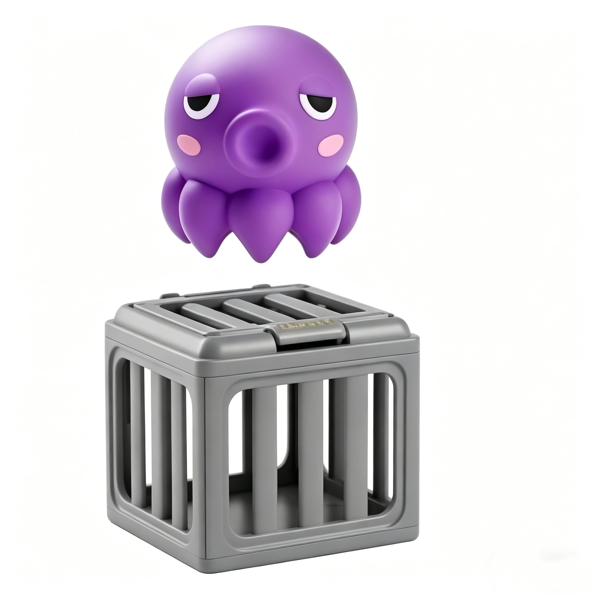 Underwater rescue diving toy set, swimming pool toy, diving rescue box with storage basket, suitable for bathtub and swimming pool, brightly colored swimming training water toy. (purple)