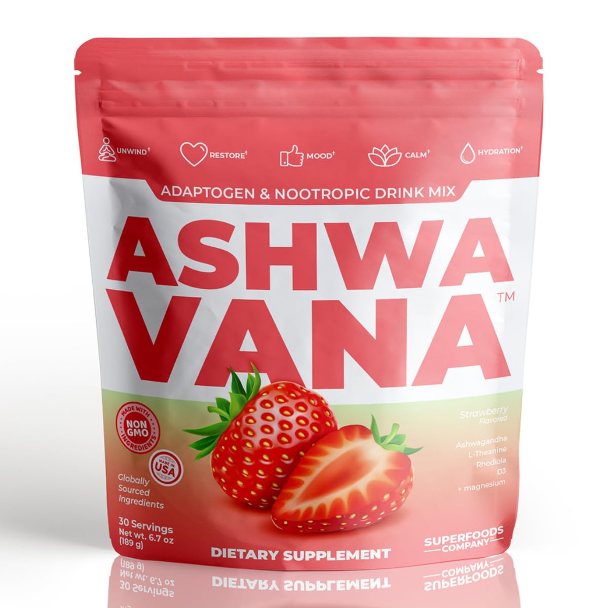 Amazon.com: ASHWAVANA Zen Relax Drink Mix - Nootropic, Adaptogen