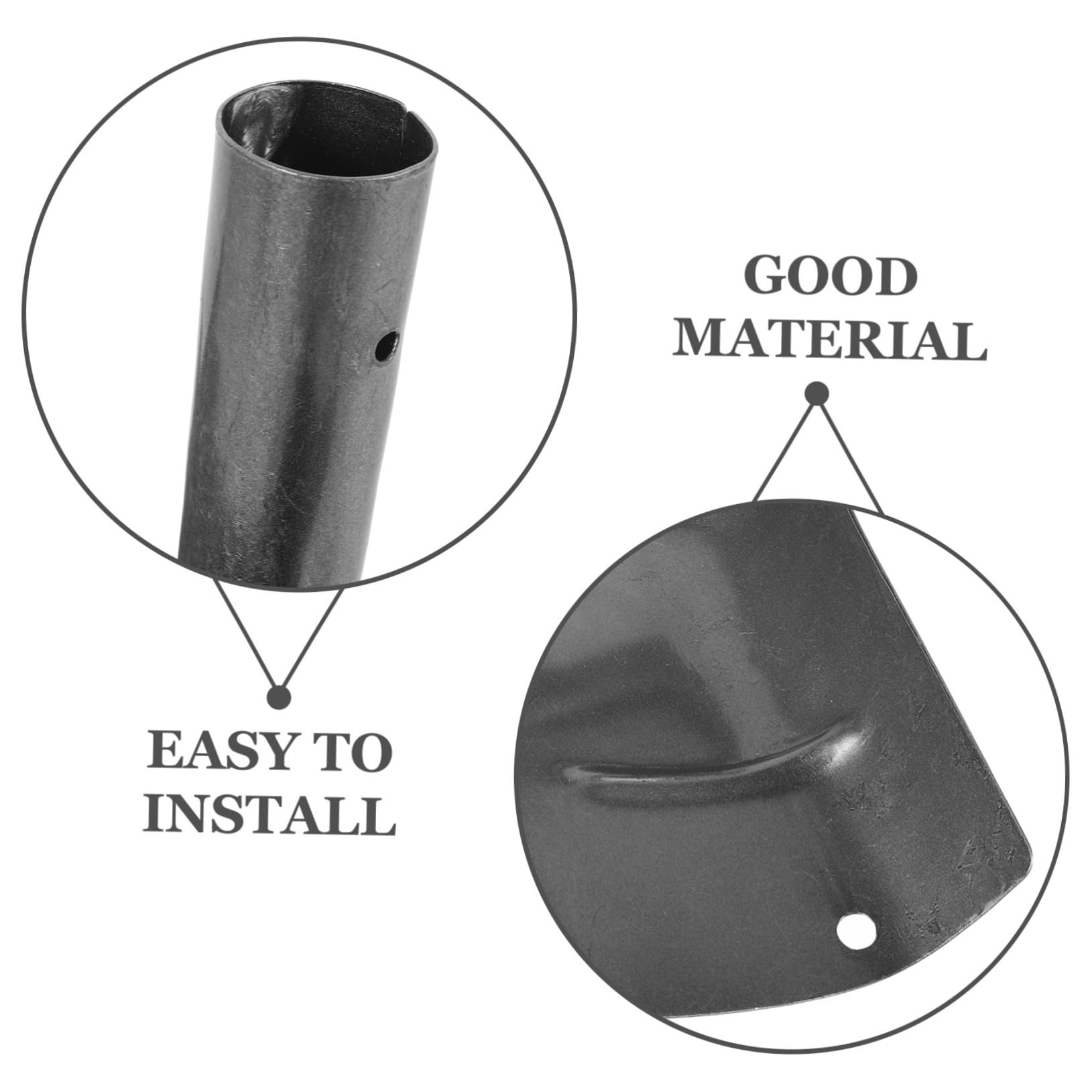 Pala de jardín de metal, pala de limpieza resistente, paleta de mano de jardín duradera, ideal para eliminación de residuos, pala de residuos de acero para limpieza de césped y jardín