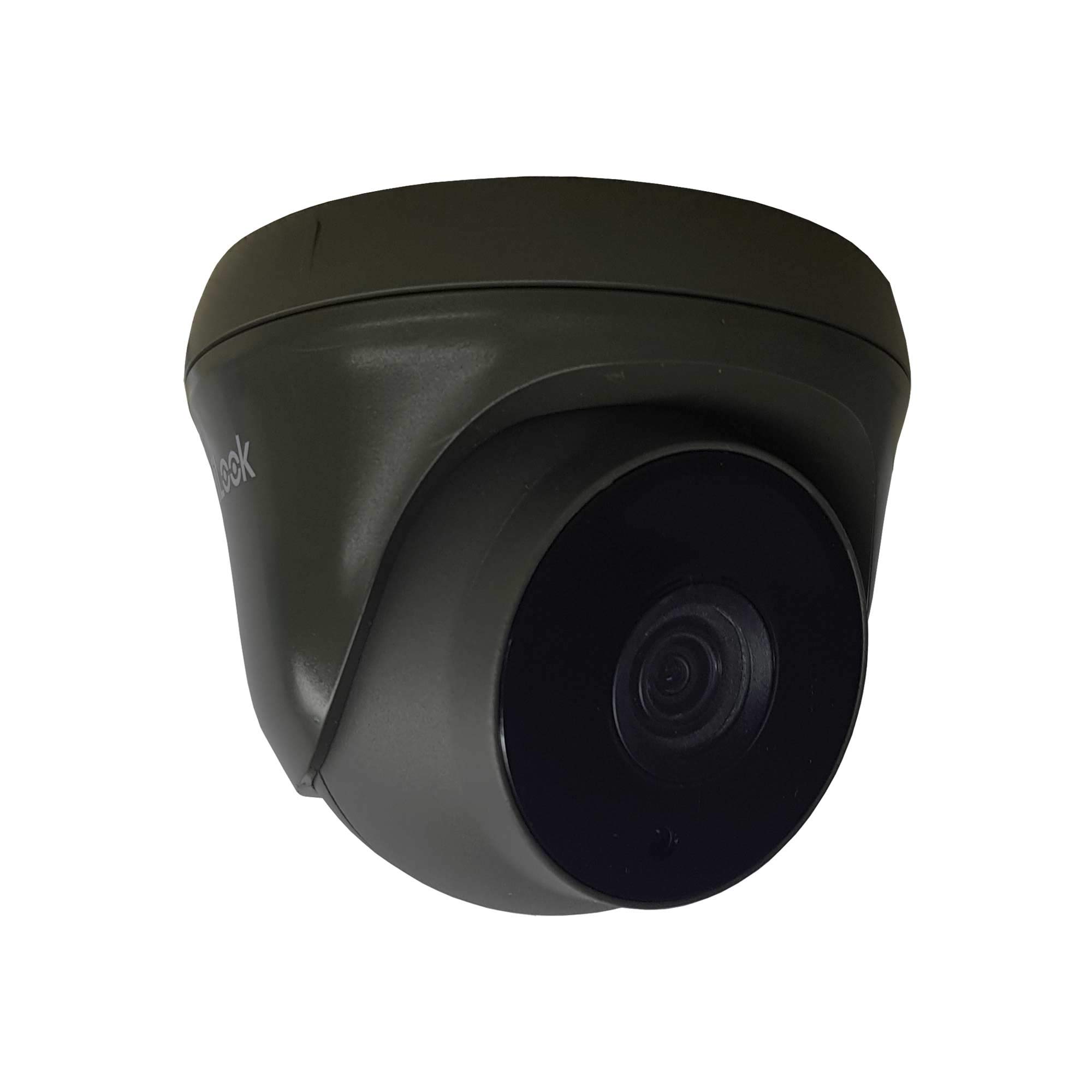 HiLookBy HikvisonTHC-T250 5MP 2.8mm Turbo HD 40m EXIR Indoor/Outdoor 4-in-1 CCTV Turret Camera IP67 – Grey