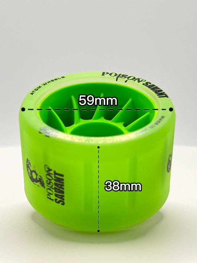 Street Invaders 80mm 84A Roues De Roller En Ligne (Lot de 4) Fr Skates