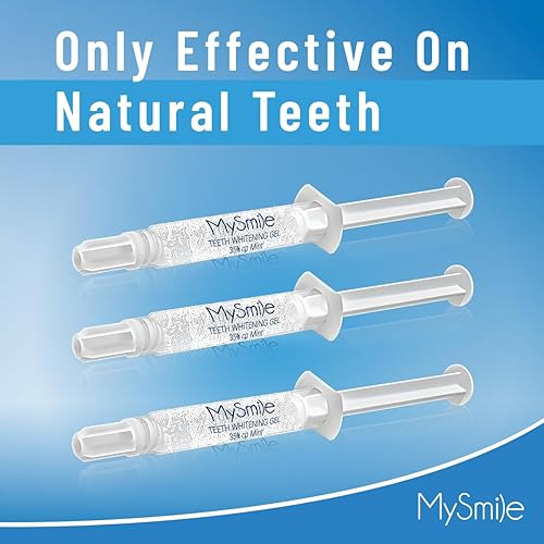MySmile LED Teeth Whitening Kit - 10 Min Fast Whitener