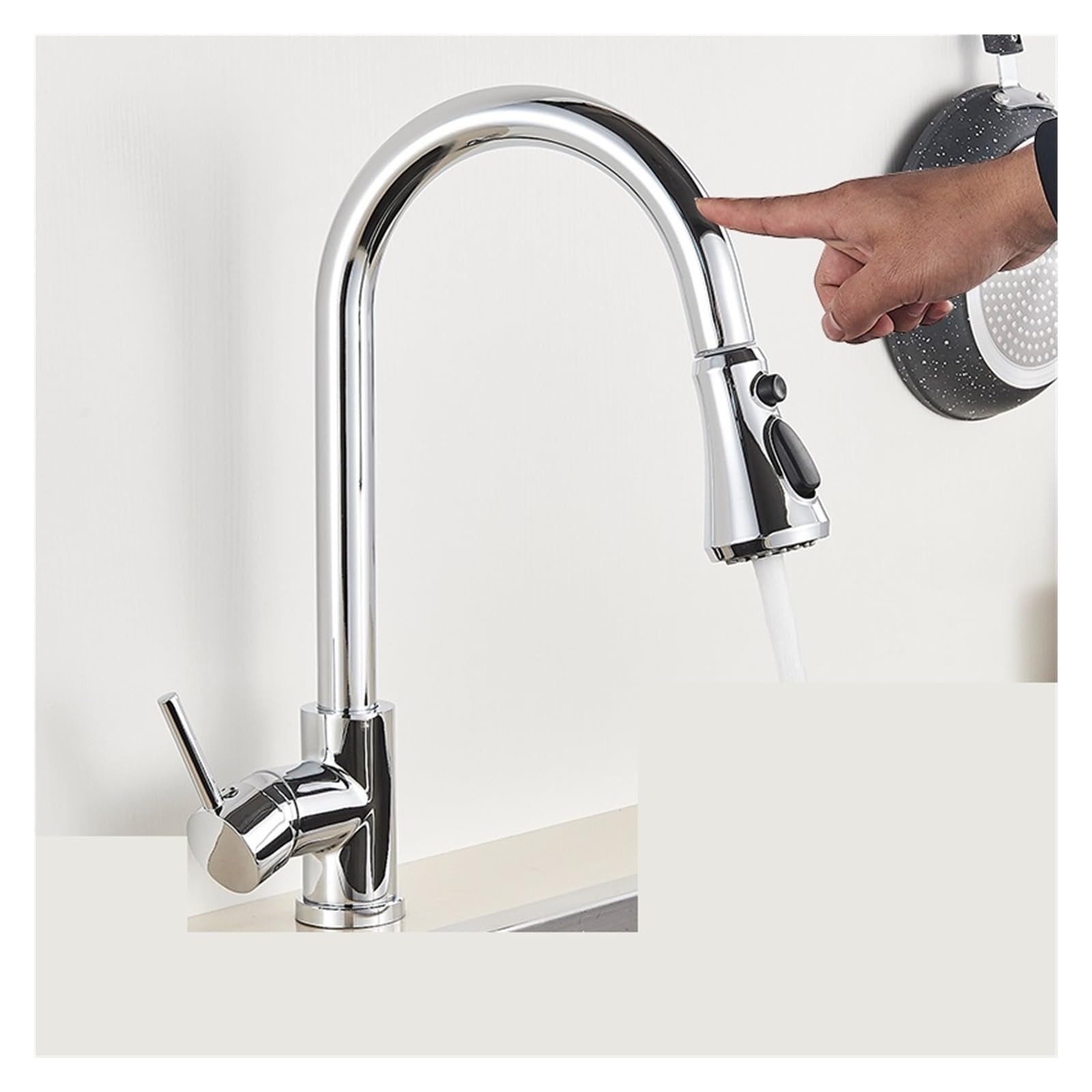 Robinet à induction intelligent avec commande au toucher et jet chaud froid