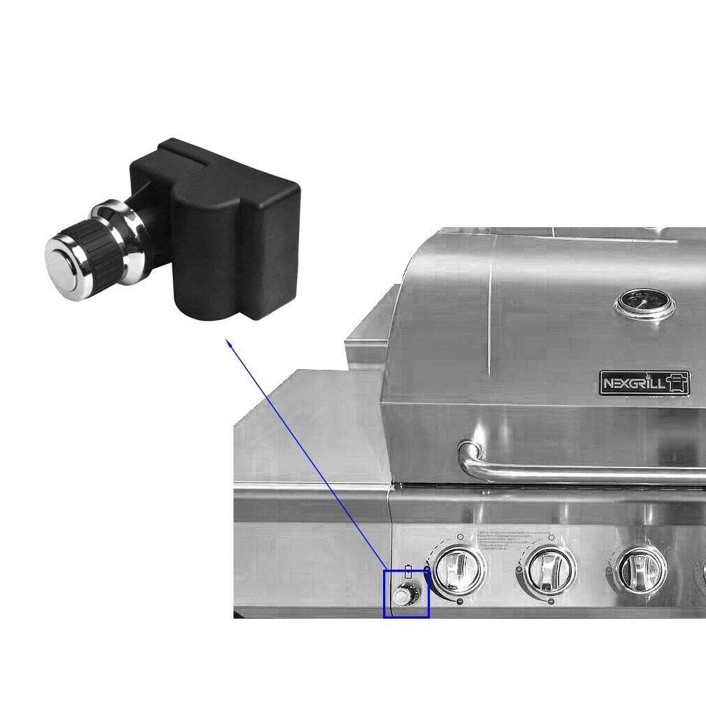 OREAD Accenditore elettrico a 4 uscite, accensione elettrica con generatore di scintille, ricambio per Brinkmann, Char-Broil, Grillmaster, Charmglow, Kenmore, Uniflame, Nexgrill e altri (4 uscite)