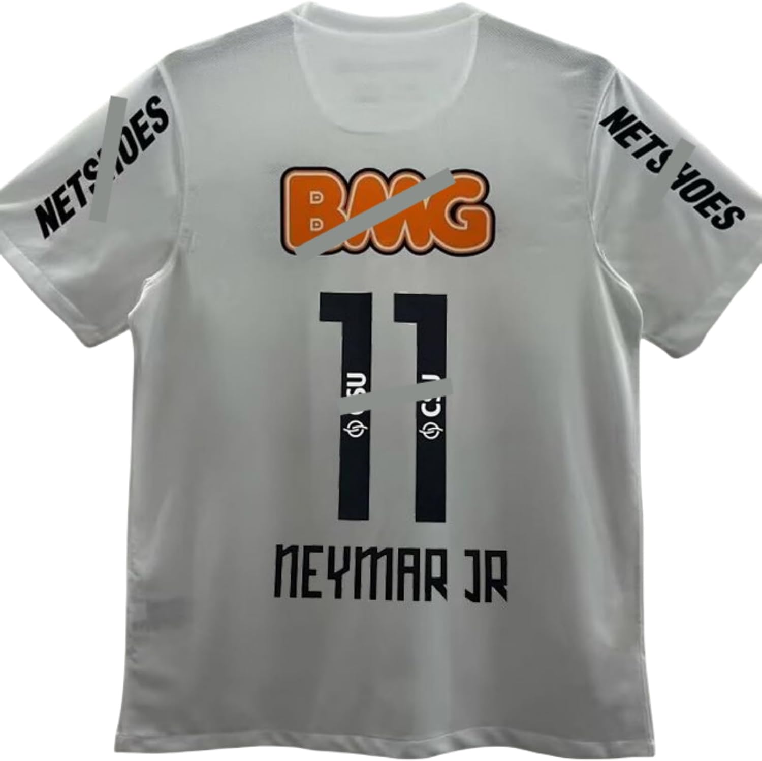 サントス Neymar Jr 半袖 ユニフォーム 11番 サントス Neymar Jr 半袖