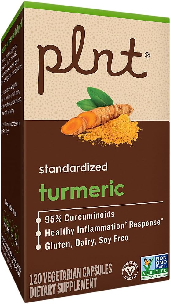 Turmeric with 95% Curcuminoids a Supports a Healthy Inflammation Response a 450 MG (120 Vegetarian Capsules)