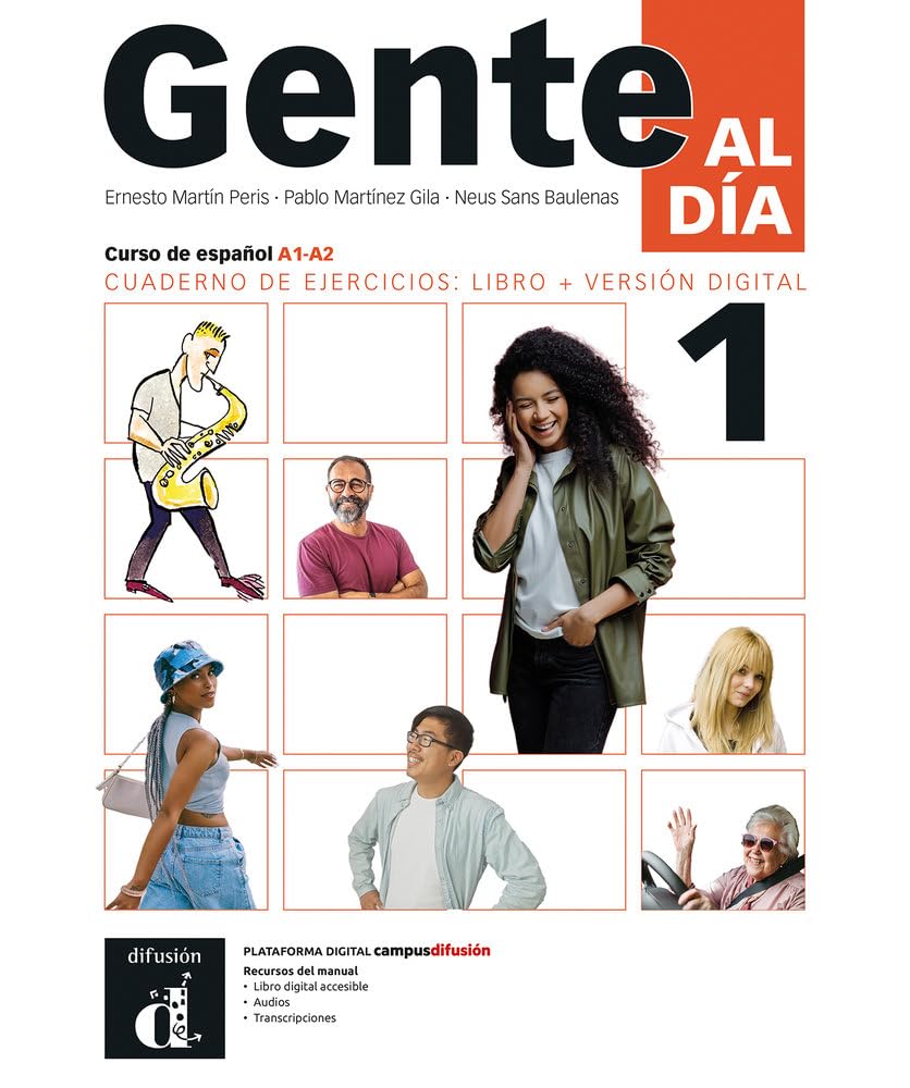 Gente al día 1 - Cuaderno de ejercicios: libro + versión digital. A1-A2: curso de español