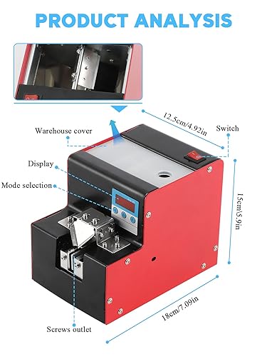 Miniatura 6 de CGOLDENWALL Proveedor automático de máquinas de alimentación de tornillo Proveedor de máquinas roscadoras Alimentador de destornilladores Control de