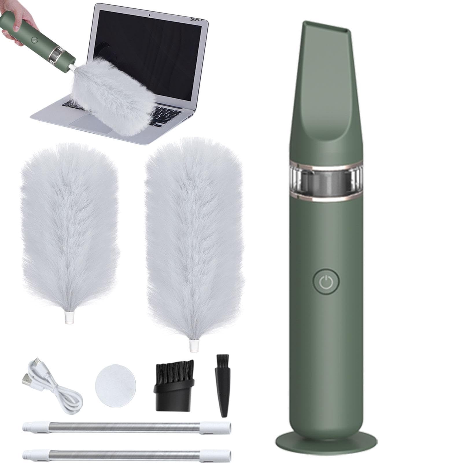 Plumero automático con Plumas giratorias: Cepillo Giratorio eléctrico