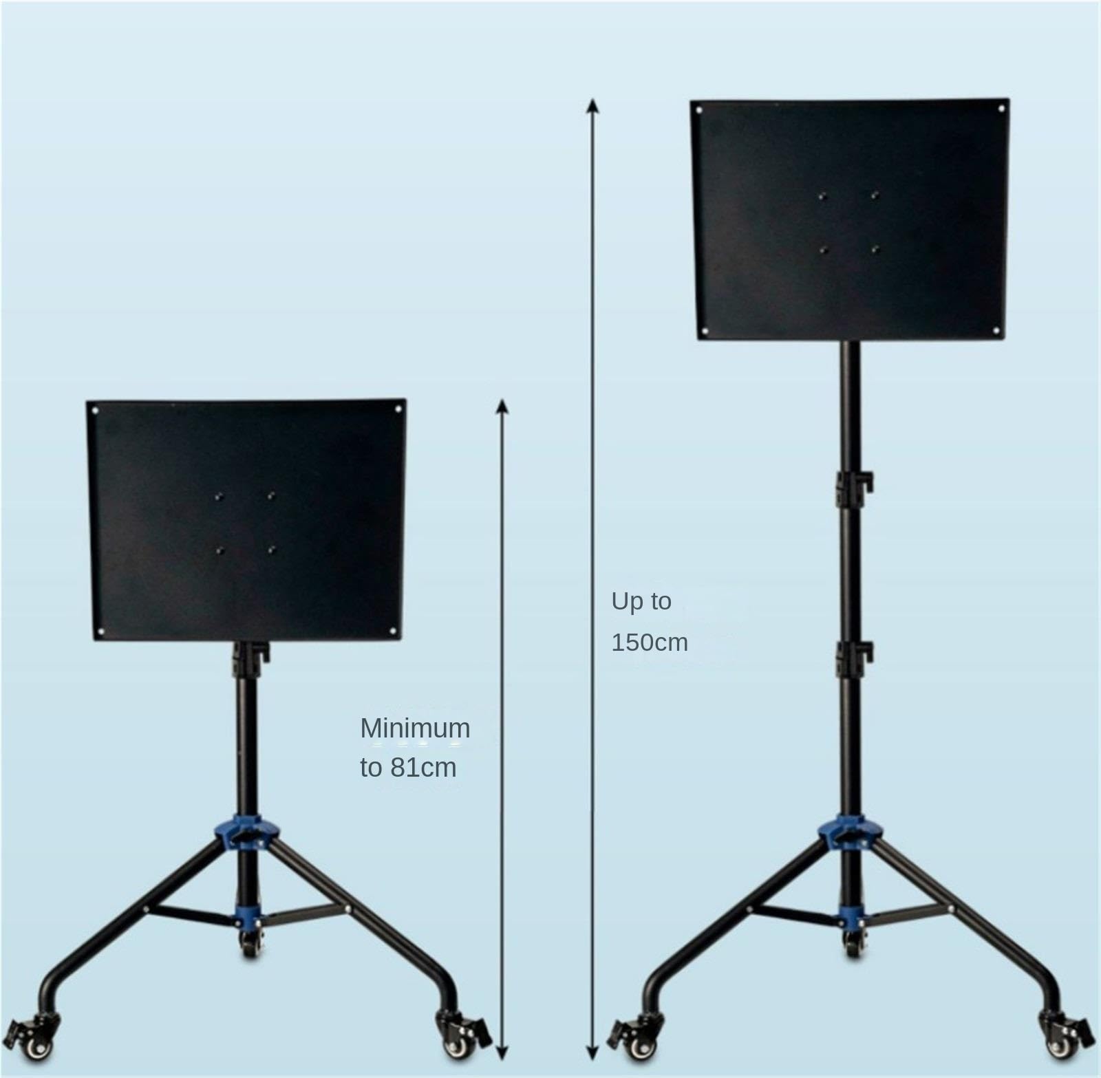 Soporte Partituras Instrumentos Atril De Partitura Plegable con Trípode Telescópico For Tocar Instrumentos En Interiores Y Exteriores con Ruedas