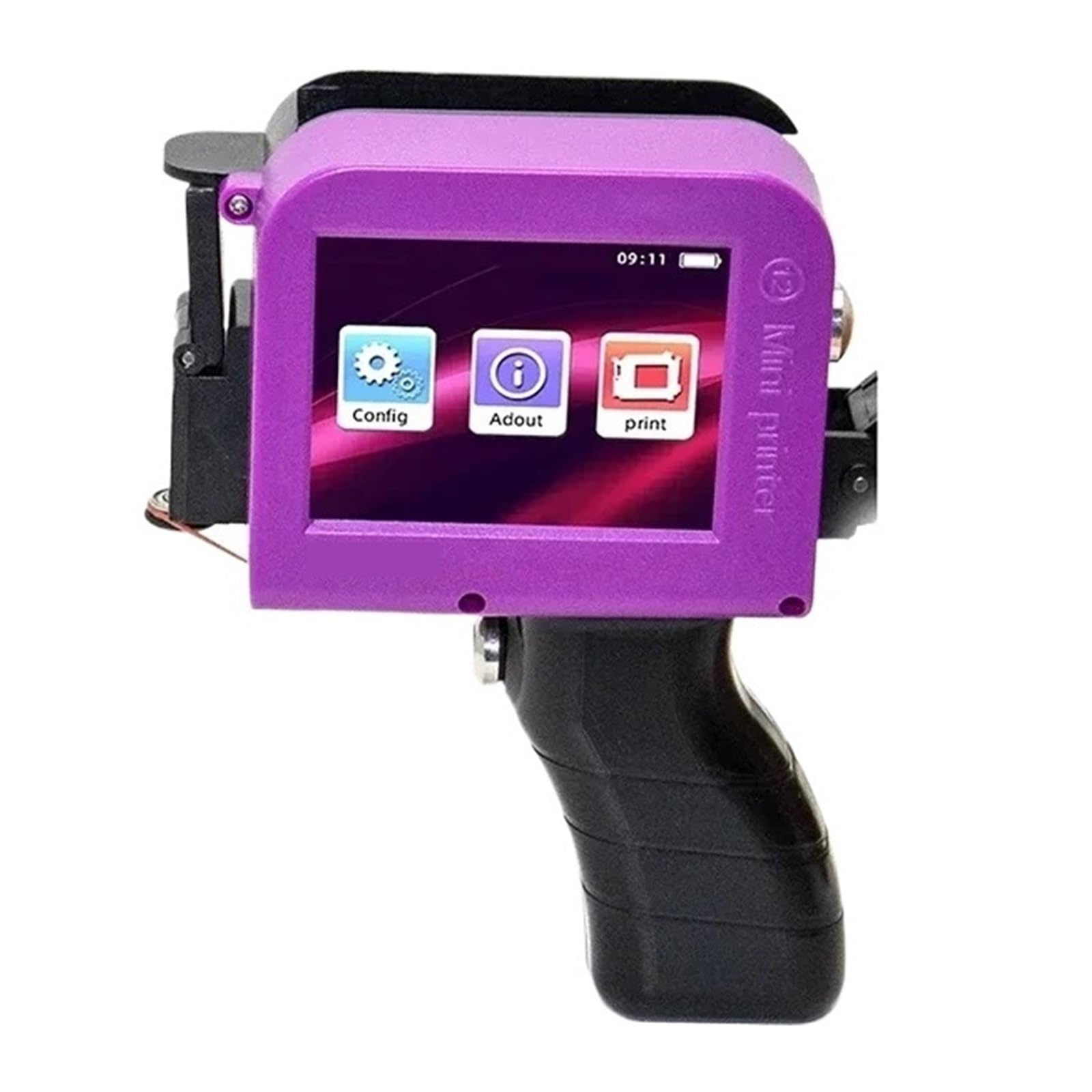 Small Handheld Mini Inkjet Printer Portable Production Date Qr Code Logo Intelligent Coding Machine The Weld Is Strong(Printer 3 Ink)