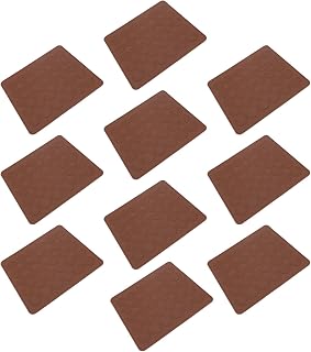 Silikon Macaron Mat 30 Hål Non Stick Bakplåt för Professionella Bagare och Hembakningsentusiaster i Flerfärgad 10 Ark Set