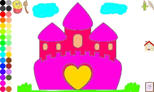 Princesa para colorir - Jogos para meninas : princesas, castelos e jóias ! Desenhos