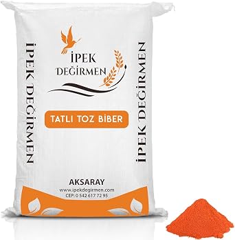 pek De irmen Tatl  Toz Biber 500 Gr - Do al Renk Saf