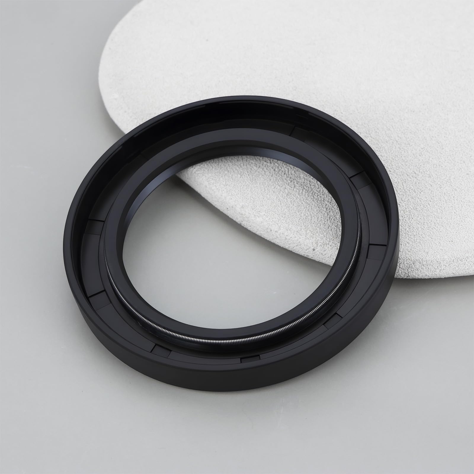 ECSiNG Lot de 6 Joints D'étanchéité D'arbre NBR 55 X 80 X 10 Mm avec Lèvre Anti-poussière élément Rotatif Simmerring