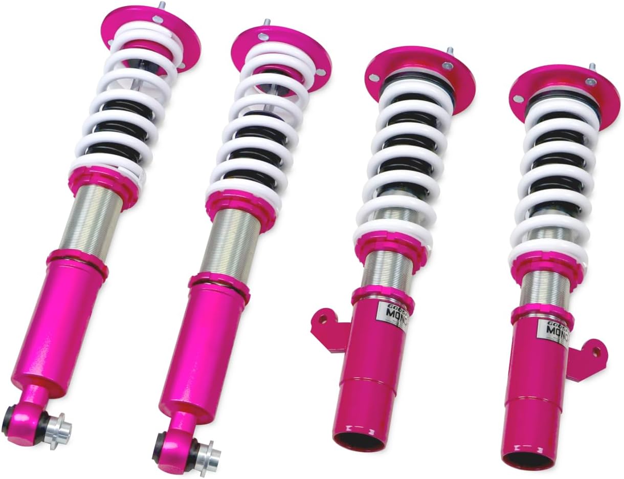Godspeed MSS0258 MonoSS Coilover Lowering Kit, Fully Adjustable, Ride Height, Spring Tension And 16 Click Damping, compatible with BMW 5-Series E60 E61 2006-2010 AWD ONLY