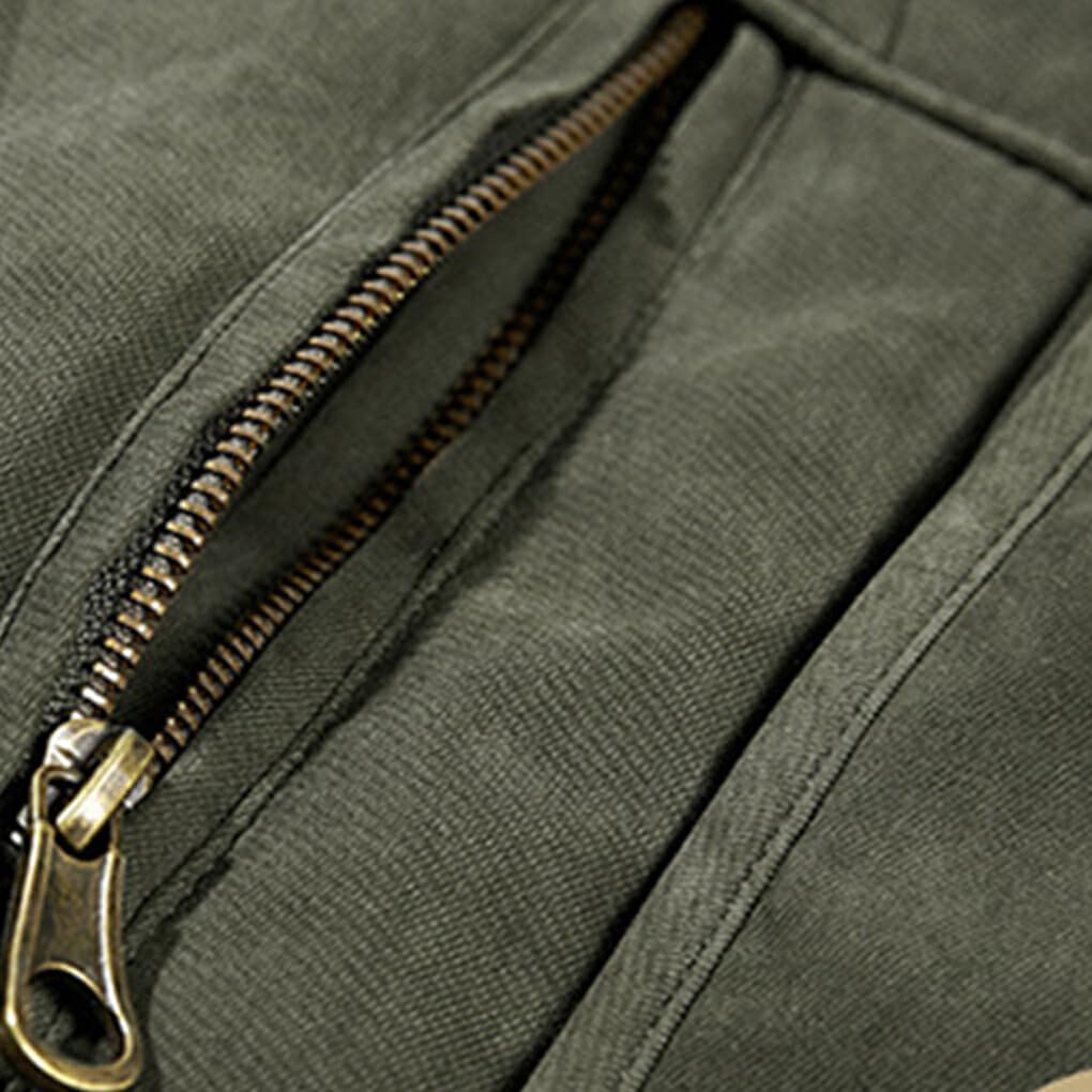Veste coupe-vent à capuche pour hommes, grande taille 5XL 6XL, vêtements d'extérieur, grande taille, coton épais, polaire, manteau chaud coupe-vent, kaki, XL