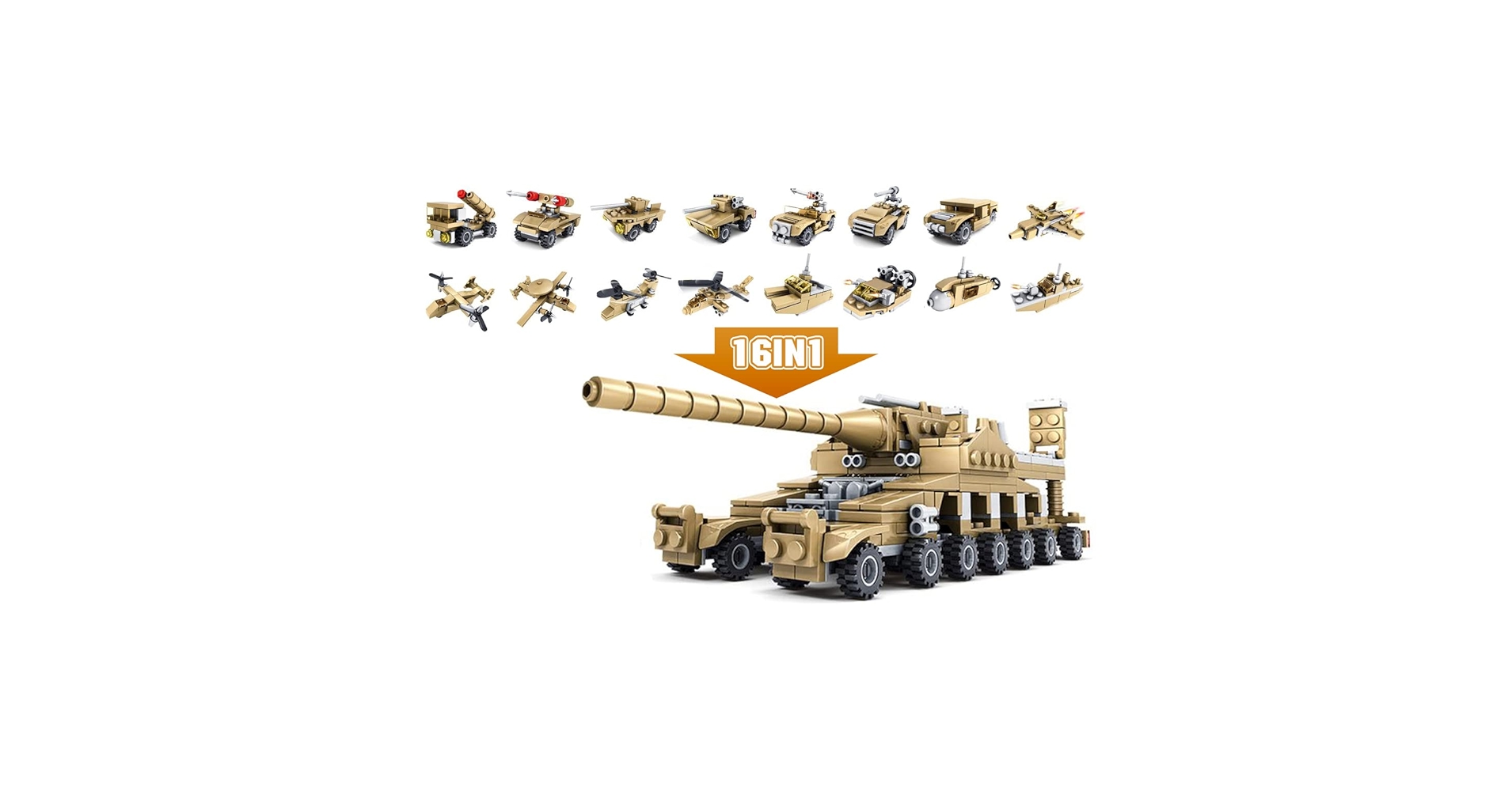 Amazon.co.jp: AFM サンダーファイアシリーズ 16in1 列車砲 544