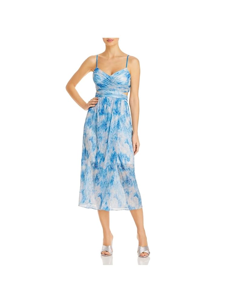 Aidan ドレス Amazon.com: Aidan by Aidan Mattox Womens Metallic Midi