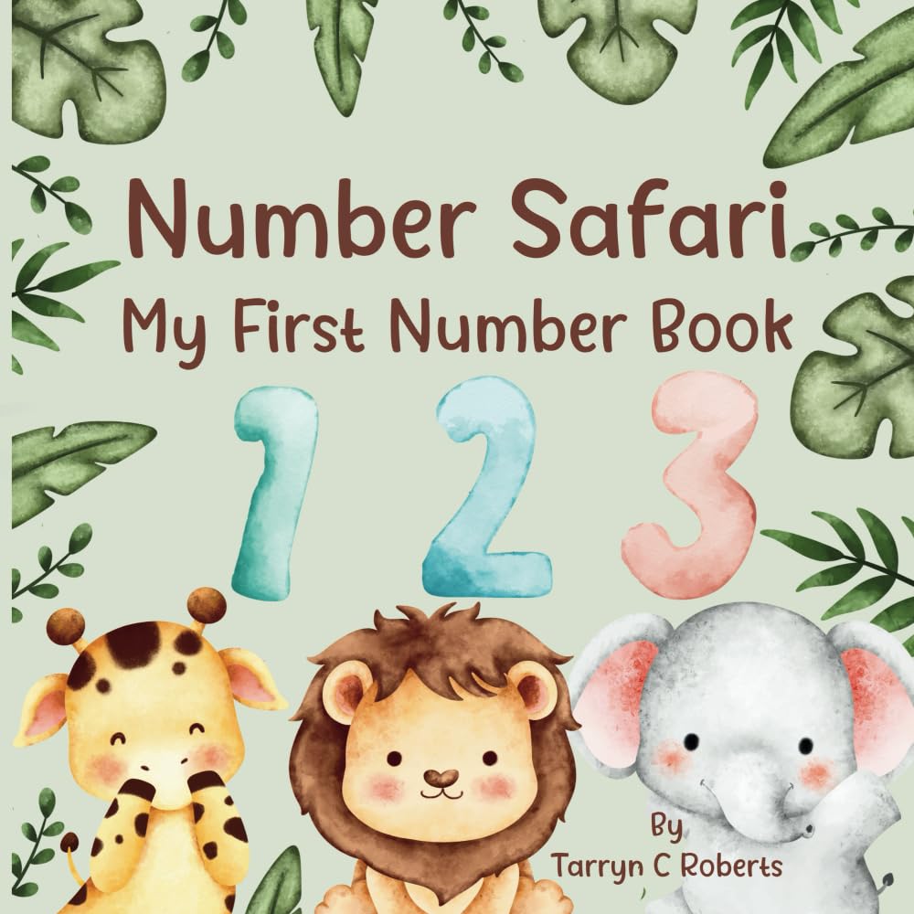 Amazon.com: Number Safari: My First Number Book: 9781067259921: Roberts ...