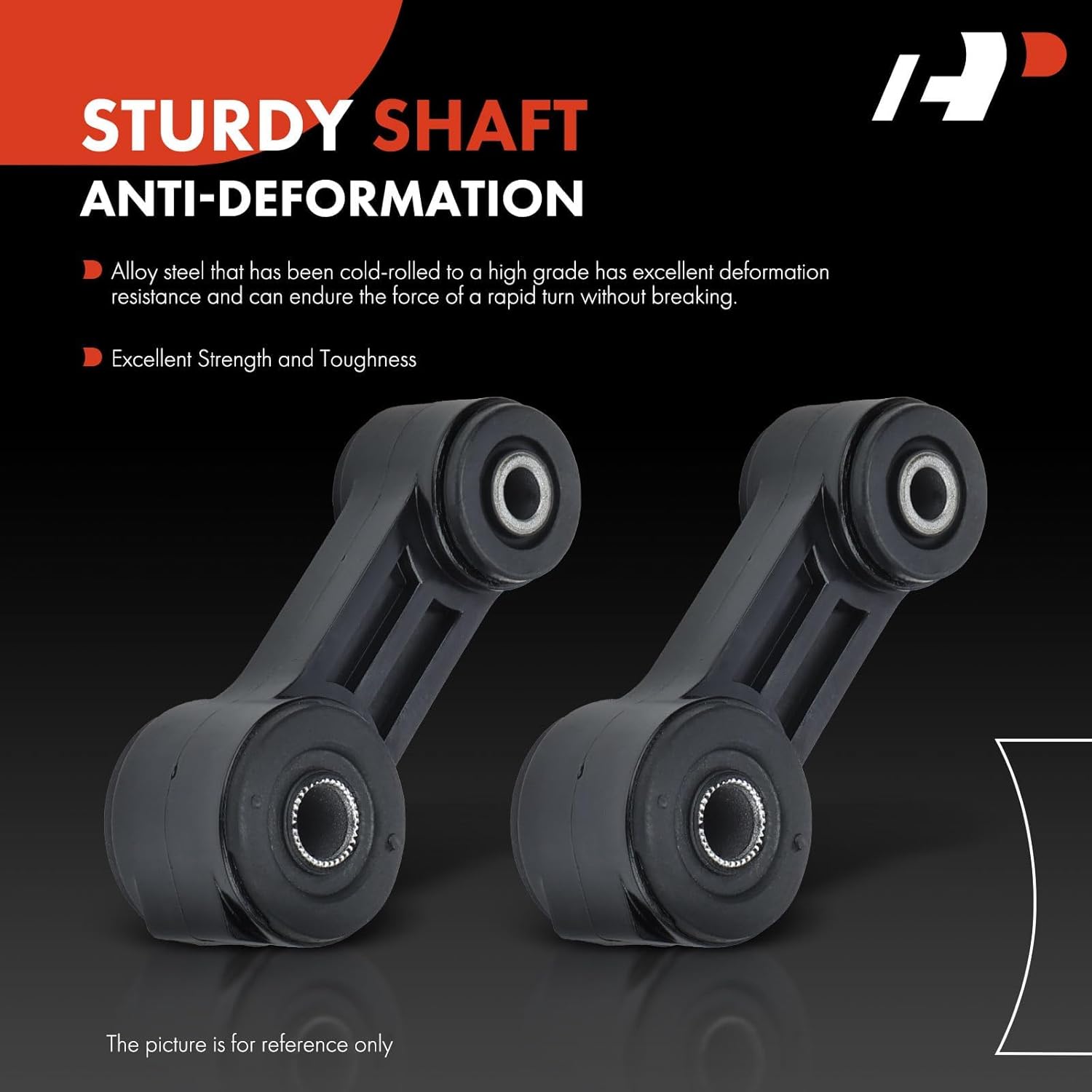 A-Premium 2 x Front Sway Bar Links Stabilizer Bar Links, Compatible with Subaru Outback 2000-2004, Forester 1998-2002, Impreza 1993-2007, Legacy 1990-2004, Baja 2003-2006 & Saab 9-2X 2005-2006