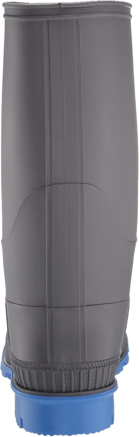 Kamik Kids Stomp Waterproof Rain Boots,Charcoal/Blue,5T - Image 3