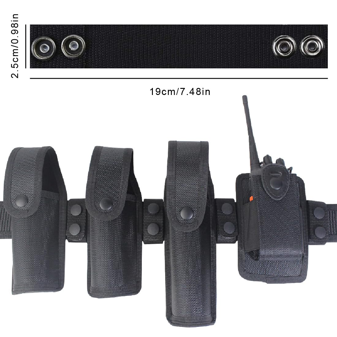 7 Passanti Per Cintura Tattica RTRTGS - In Nylon, Per Attrezzatura Da Esterno - Foto 12