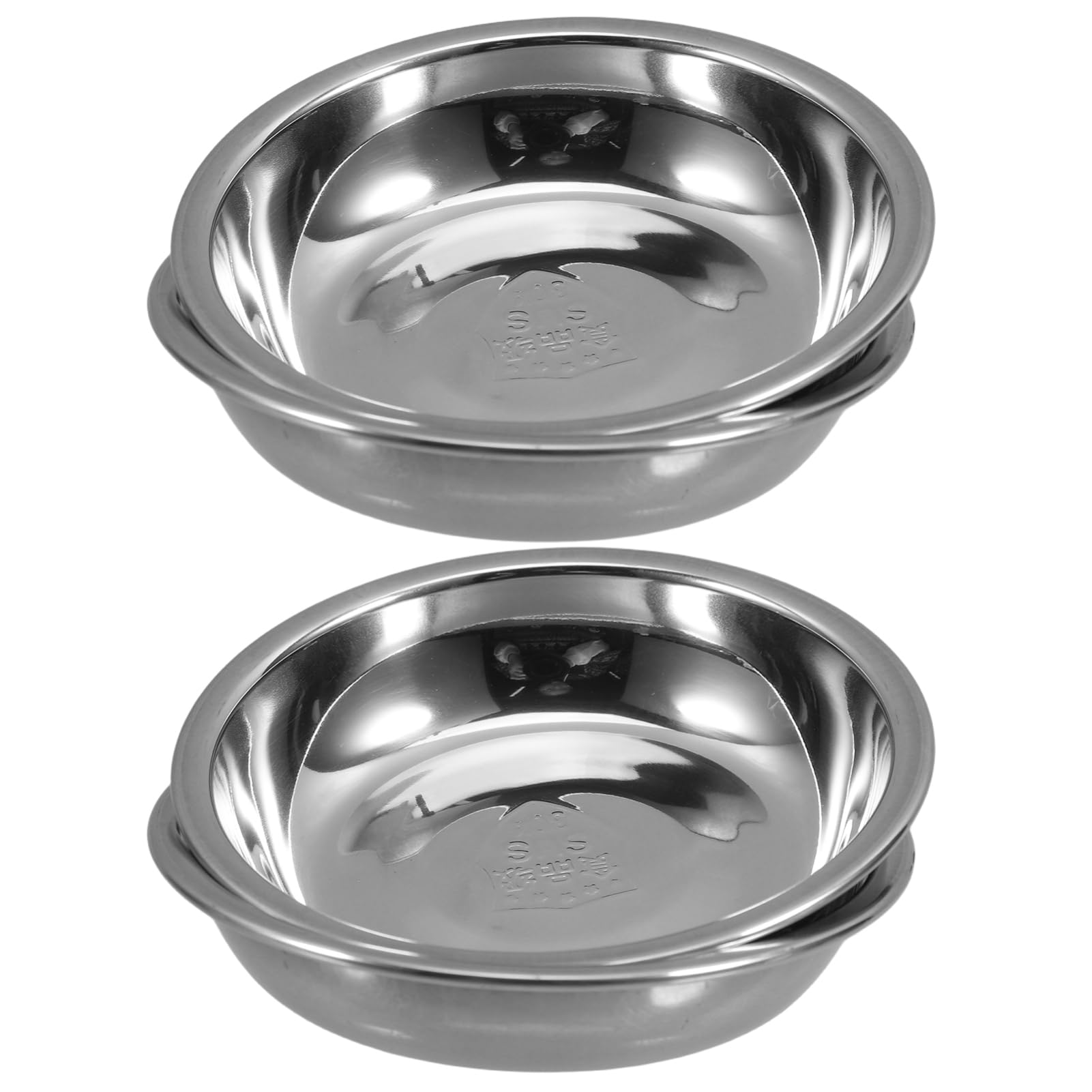 OKUMEYR Round Tea Bag Saucer Tray Lightweight and Space-efficient Storage Dish for Home Office and Restaurant Use