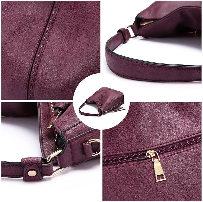 Miniatura 2 de Bolsos de mano para mujer grandes de diseño para mujer bolso tipo hobo de piel sintética