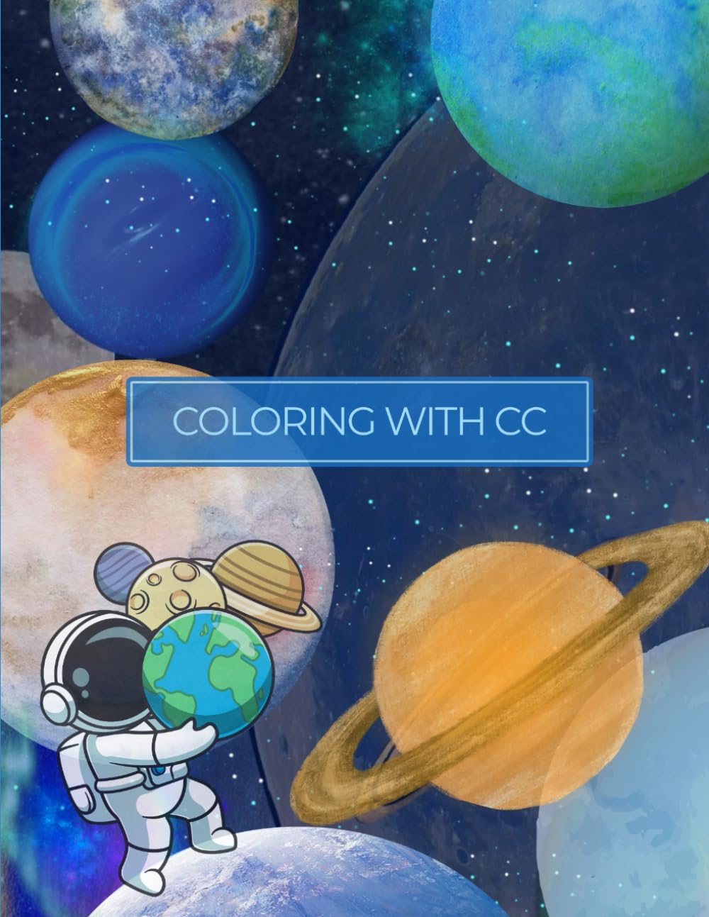 Coloring with CC // Astronaut Dreams: Astronaut Dreams: A Journey Through Space with Astronauts, & Rockets