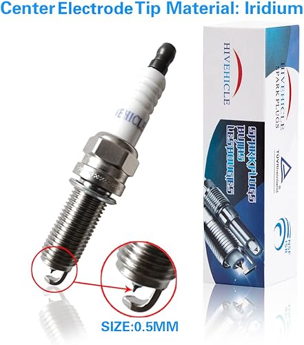 Miniatura 5 de HiVehicle Bujías de iridio V7415  Reemplazo de #93175 LKR7DIX-11S (paquete de 6)