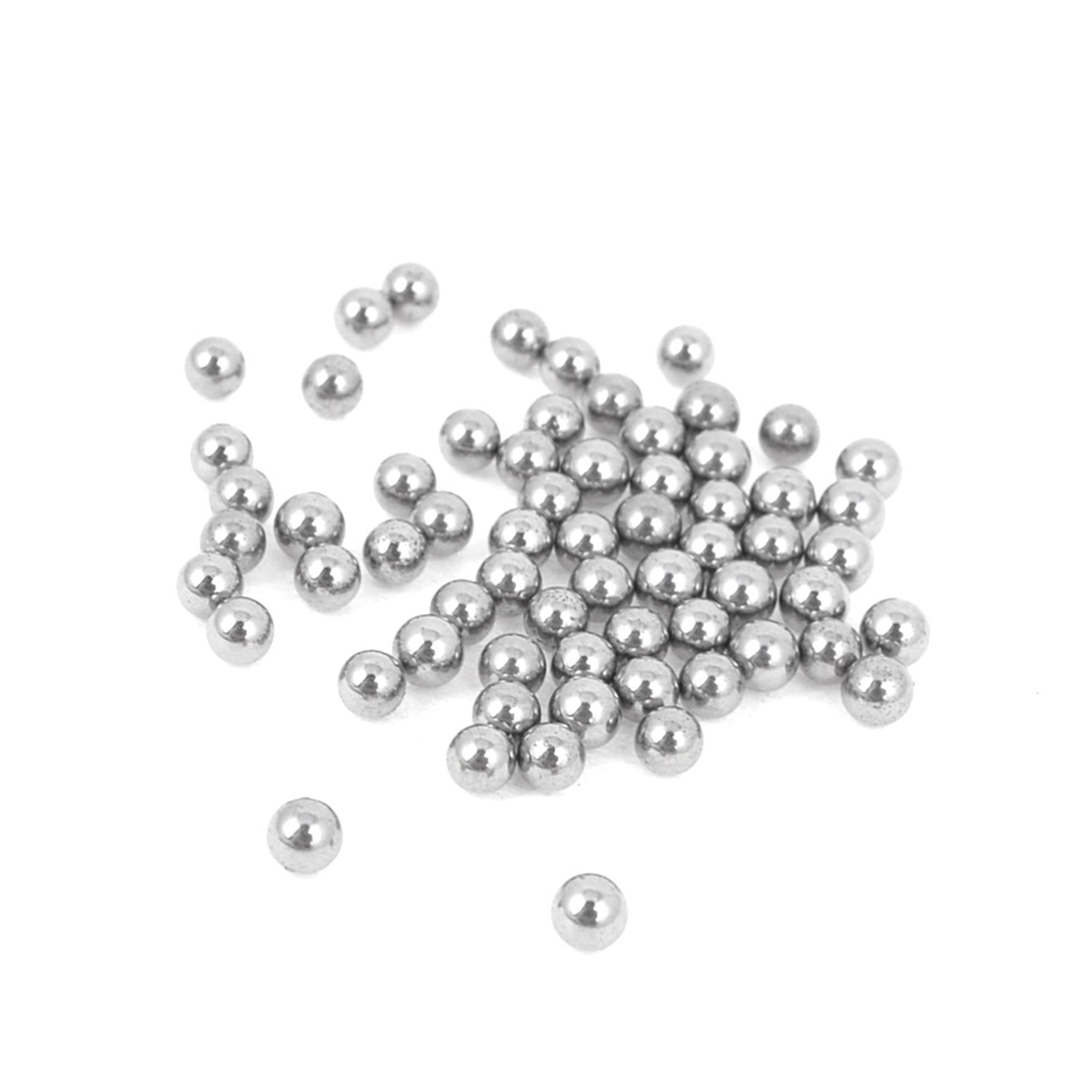 60 Pezzi 3 mm Sfere in Acciaio Inossidabile per Bici Ruota Parti di Ricambio Prodotto Durevole