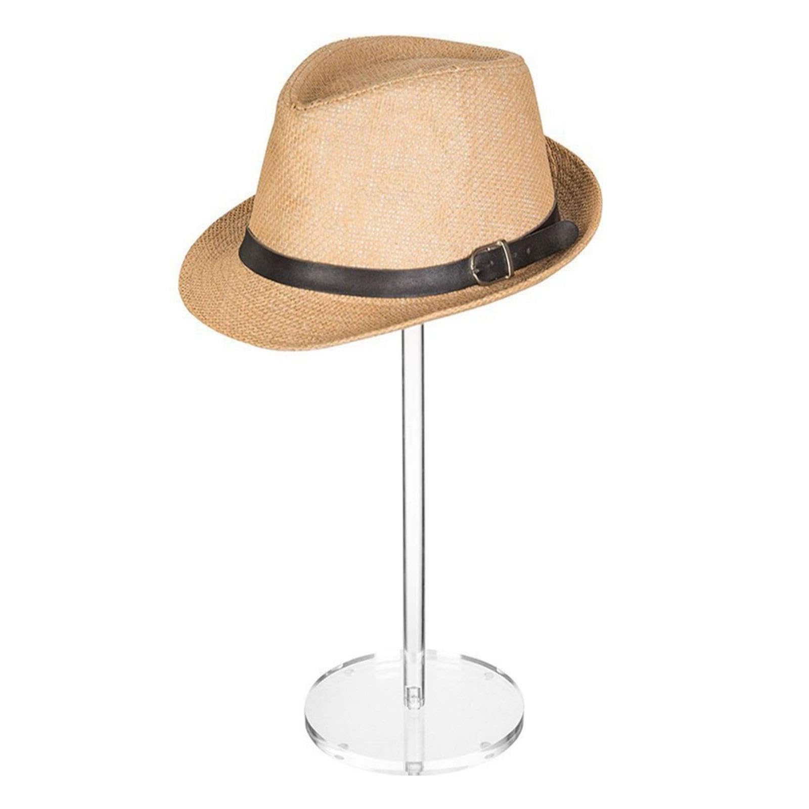 Klare Acryl-Hutständer – Verstellbar 20,3-40,6 Cm, Mit Kuppelspitze Für Sonnenhüte & Fedoras