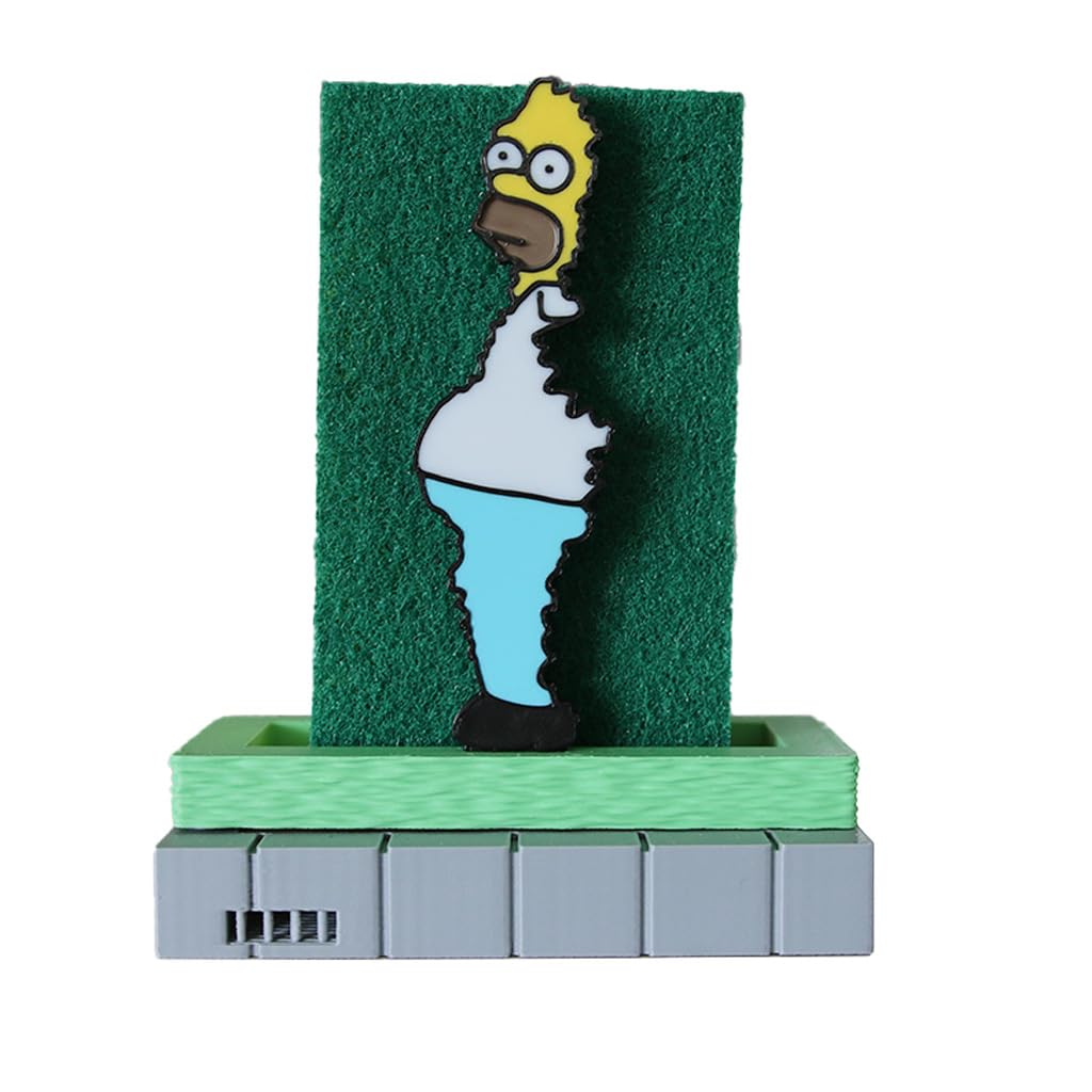 Homer Simpson Bush Meme Sponge Holder