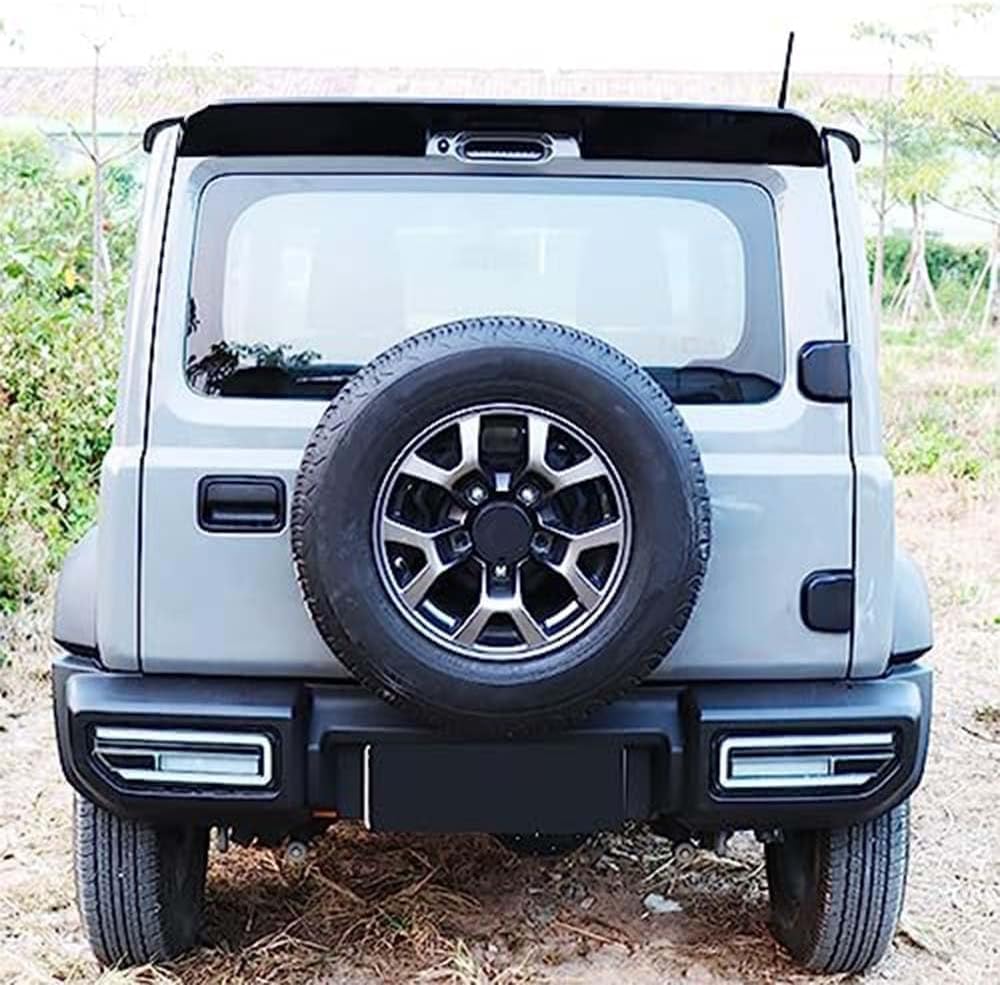 Guanll Black Rear Roof Spoiler For Suzuki Jimny Jb64 Jb74 2019-2022, Abs Plastic,