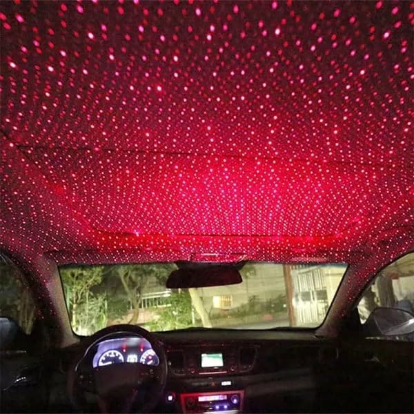 Image of Drumstone (𝐒𝐩𝐞𝐜𝐢𝐚𝐥 𝟏𝟓 𝐘𝐞𝐚𝐫𝐬 𝐖𝐚𝐫𝐫𝐚𝐧𝐭𝐲 USB Star Light Projector for Car & Room - Galaxy Night Lamp for Party, Diwali Decoration & Gift, Adjustable Neck, Plug & Play