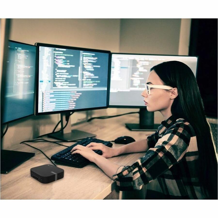 Image of ASUS Chromebox 5a with Intel Core i7-1355U Processor, 16GB DDR5 RAM, 256GB M.2 PCIe G4x4 NVMe SSD, Quad-Display, Wi-Fi 6E & Bluetooth, Gb LAN, USB-C, Chrome OS, VESA Mount