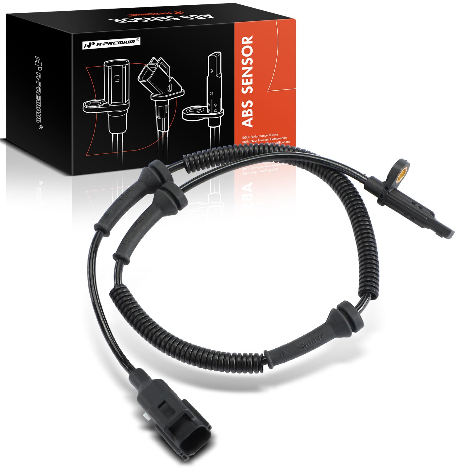 Front Left ABS Wheel Speed Sensor – Fits 2016-2020 Honda Civic & 2019-2021 Insight, Direct OEM Replacement