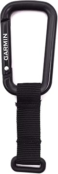 Garmin Lanyard Carabiner Accessory for Compatible Devices, 010-12668-02,Black