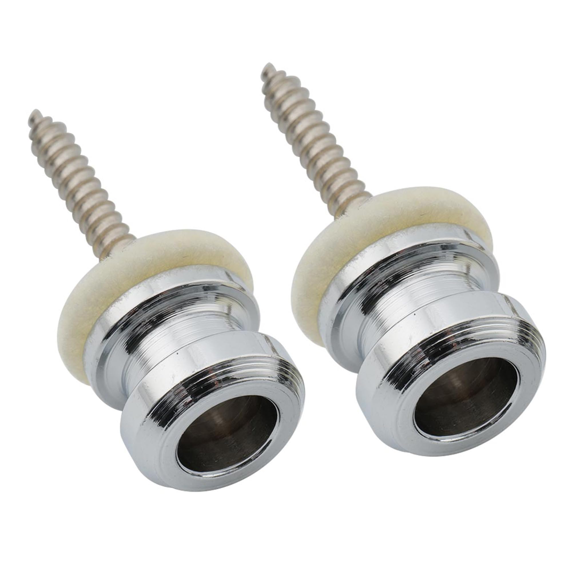 Amazon | Musiclily Pro 12mm ストラップピン 鋼製エンドピン ニッケル