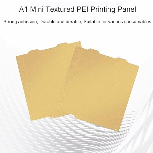 Miniatura 40 de PEI PEO Hoja de 330X330MM Placa de construcción de cama calefactada de acero con resorte Plataforma flexible de un lado texturizado un lado tablero