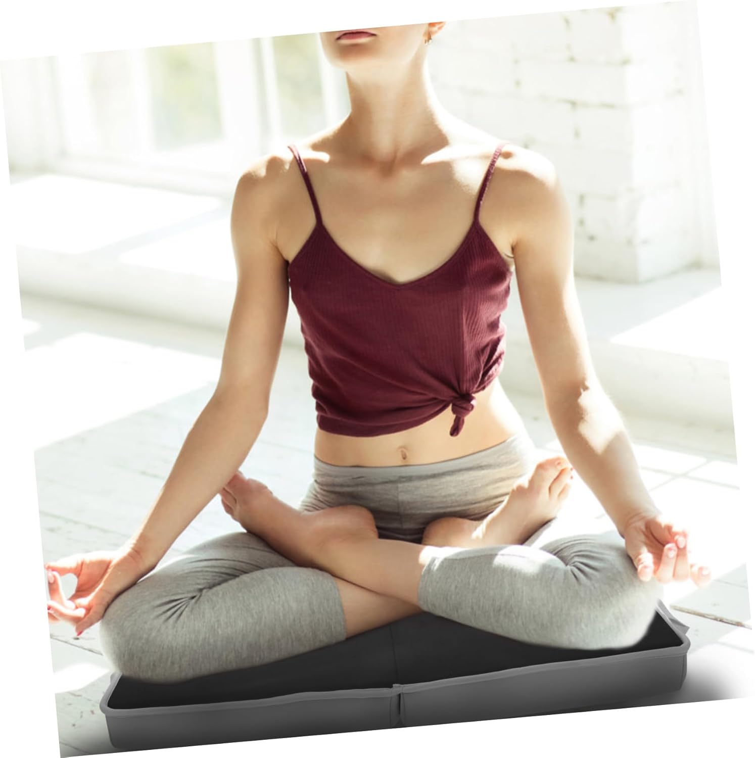 Home Workout Knee Pads Cushion for Women Yoga Exercise Pads Gym Floor Mat