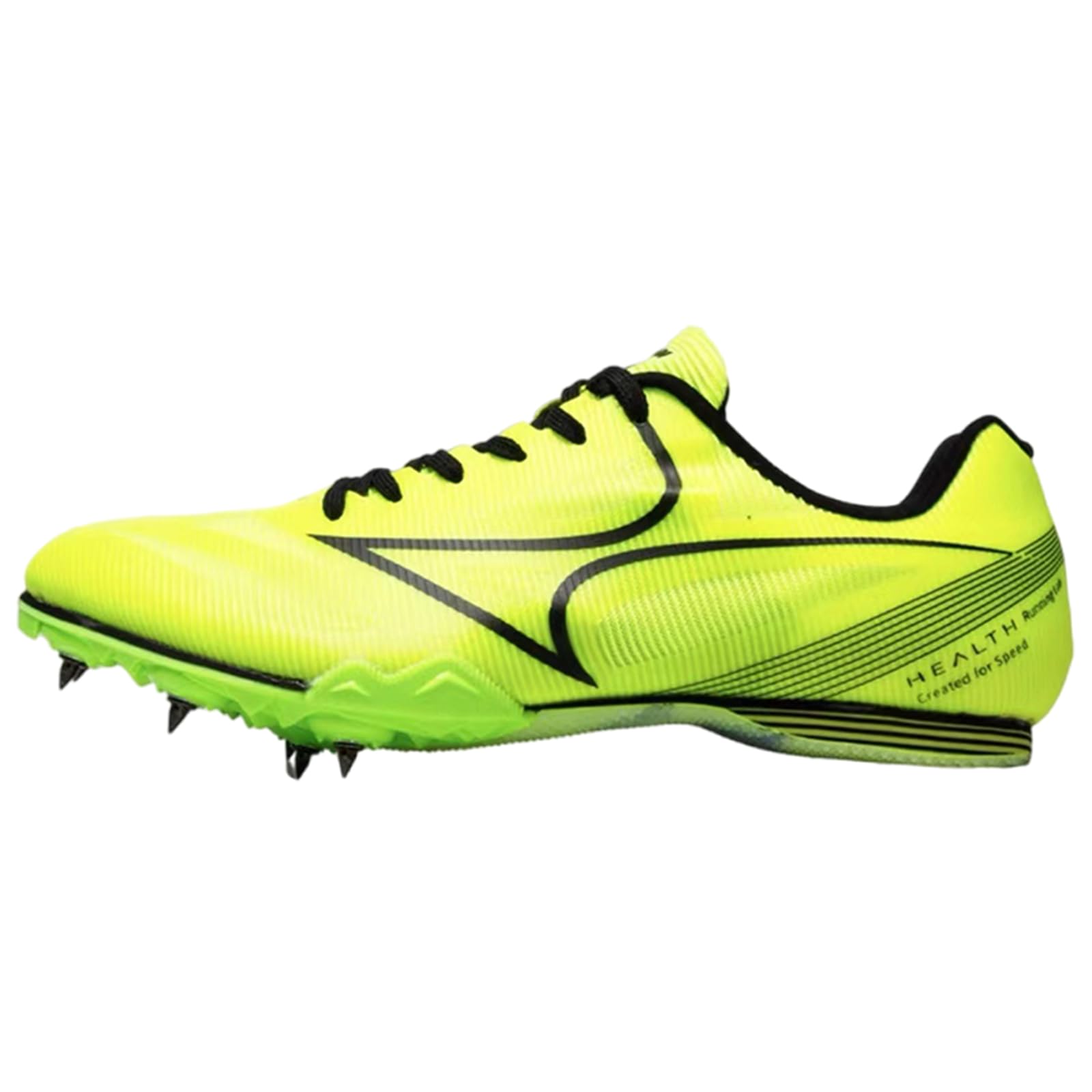 Scarpe Chiodate Atletica Leggera,Chiodate da Scarpe da Pista,Junior Spikes,Antiscivolo con Punte,Unisex,Antiscivolo,con Punte E Stampa,Traspiranti Unisex Buffer Leggero per Studenti