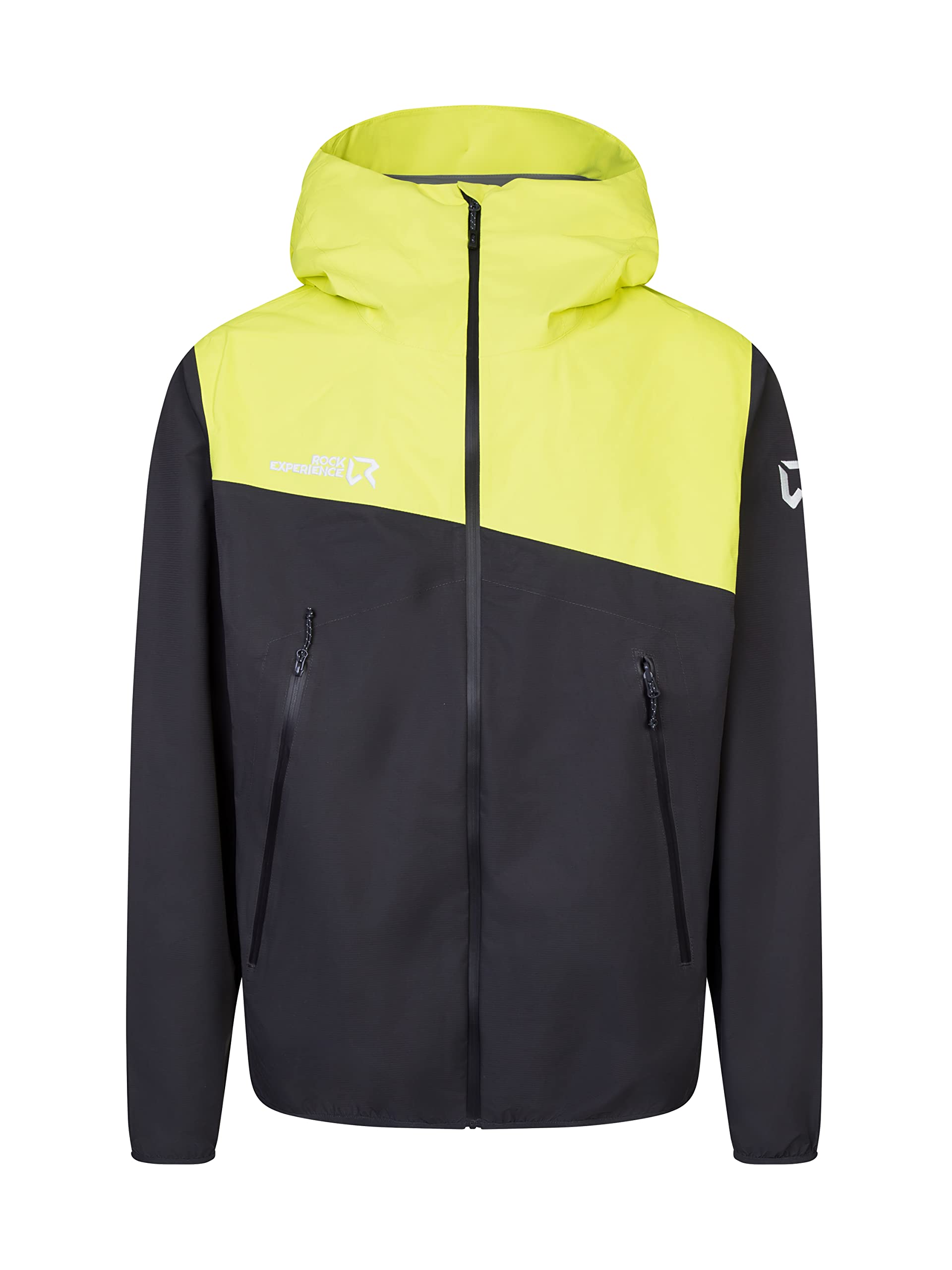 Rock Experience REMJ09421 GREAT ROOF HOODIE Jacket Unisex 1323 EBONY+2286 EVENING PRIMROSE S