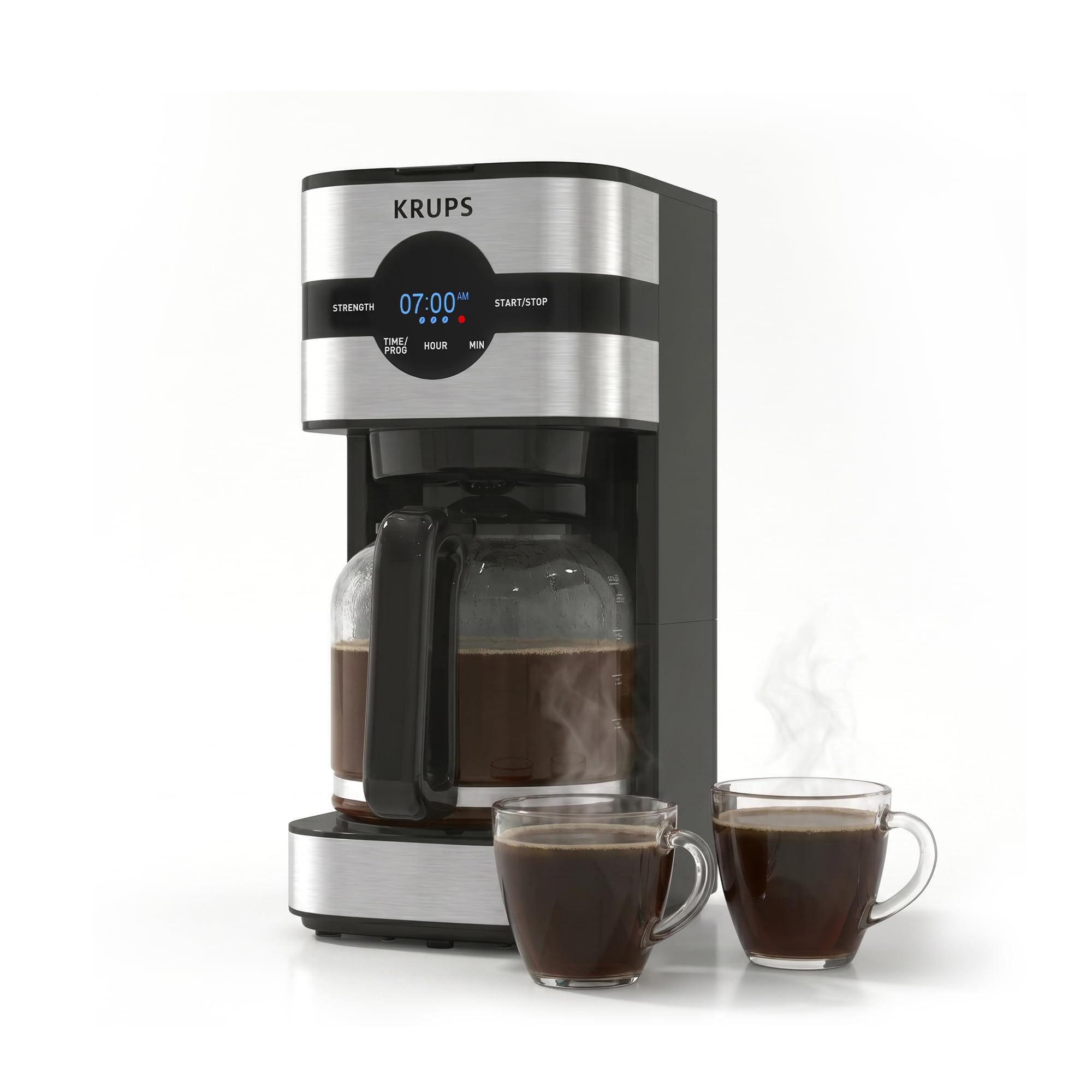 Amazon | Krups Simply Brew ステンレススチール ドリップコーヒー